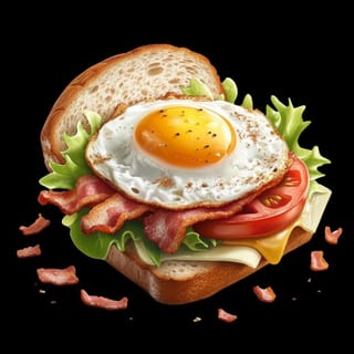 Meat and Cheese sandwich 