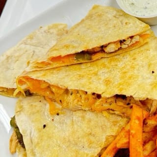 Grilled Chicken Fajita Quesadilla