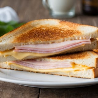 Grilled Cheese with Meat  