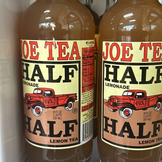 JOE’S TEA HALF.